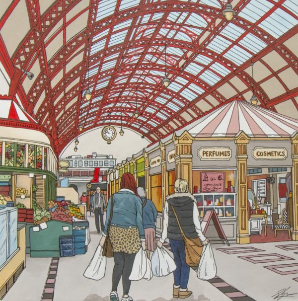 Grainger Market Newcastle by Jonathan Chapman