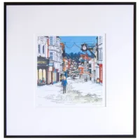 Snow on the High Street Limited Edition Print by Jonathan Chapman