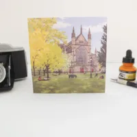 Winchester Cathedral in Spring Greeting Card