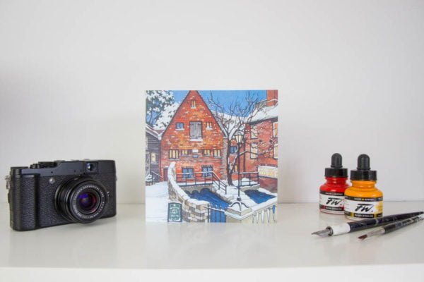 City Mill Winchester Greeting Card