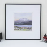 Pilatus Sunset Limited Edition Print