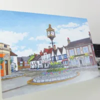 St Georges Square Greeting card