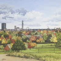 View From Primrose Hill by Jonathan Chapman