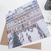 Skate Somerset House Greeting Card