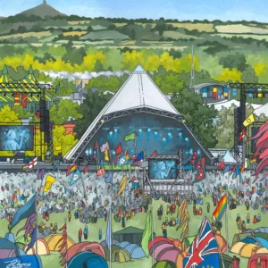 Pyramid Stage Glastonbury