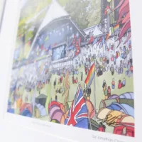 Pyramid Stage Glastonbury Limited Edition Print