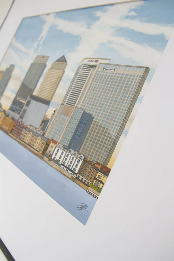 Canary Wharf by Jonathan Chapman