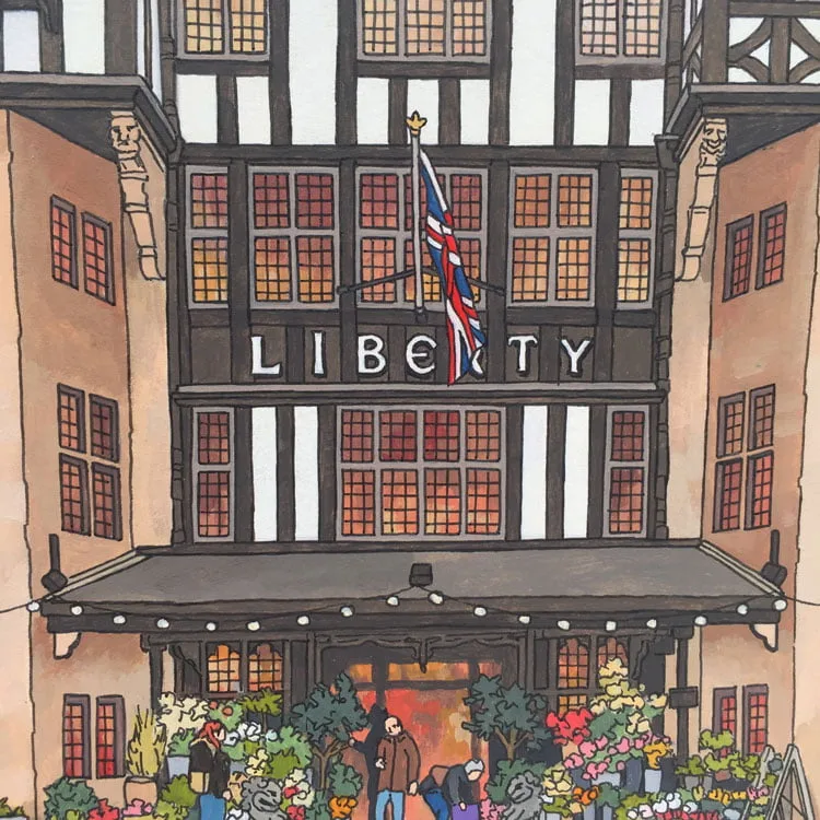 Liberty of London detail by Jonathan Chapman