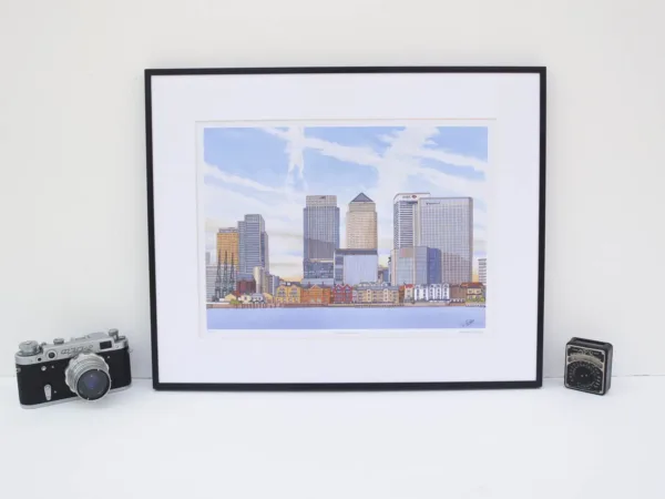 Canary Wharf Limited Edition Print