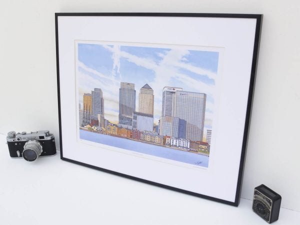 Canary Wharf Limited Edition Print