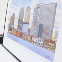 Canary Wharf Limited Edition Print