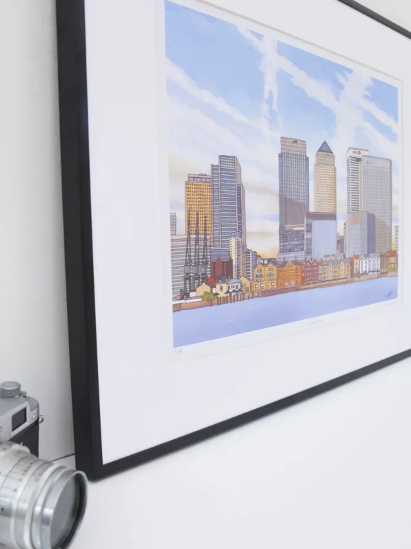 Canary Wharf Limited Edition Print