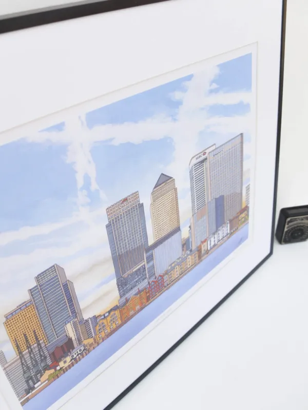 Canary Wharf Limited Edition Print