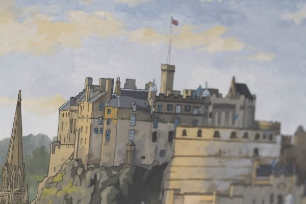 Edinburgh Castle by Jonathan Chapman