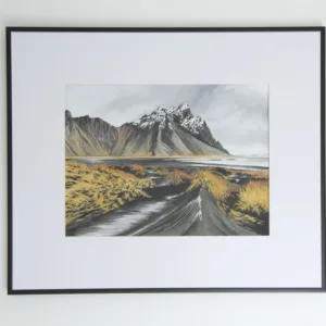 Vestrahorn Mountain Iceland by Jonathan Chapman