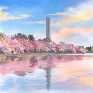 The Washington Monument Illustration by Jonathan Chapman