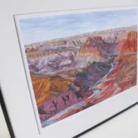 The Grand Canyon Limited Edition Print - Illustration by Jonathan Chapman