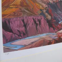 The Grand Canyon Limited Edition Print - Illustration by Jonathan Chapman