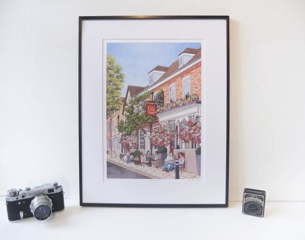 The Old Vine Winchester Limited Edition Print