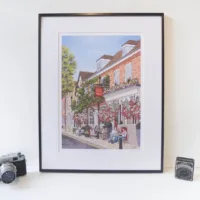 The Old Vine Winchester Limited Edition Print