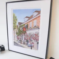 The Old Vine Winchester Limited Edition Print