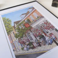 The Old Vine Winchester Limited Edition Print