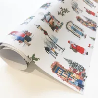 Christmas Wrapping Paper - Illustration by Jonathan Chapman-2