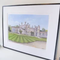 Highcliffe Castle Limited Edition Print - Illustration by Jonathan Chapman