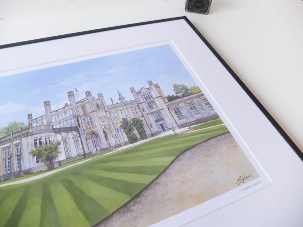 Highcliffe Castle Limited Edition Print - Illustration by Jonathan Chapman