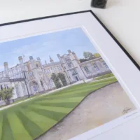 Highcliffe Castle Limited Edition Print - Illustration by Jonathan Chapman