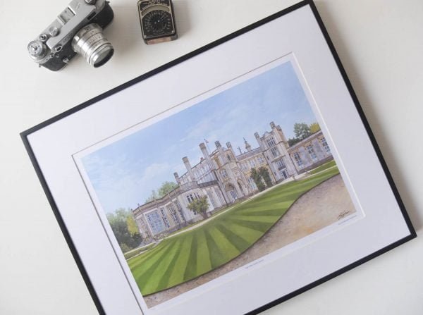 Highcliffe Castle Limited Edition Print - Illustration by Jonathan Chapman