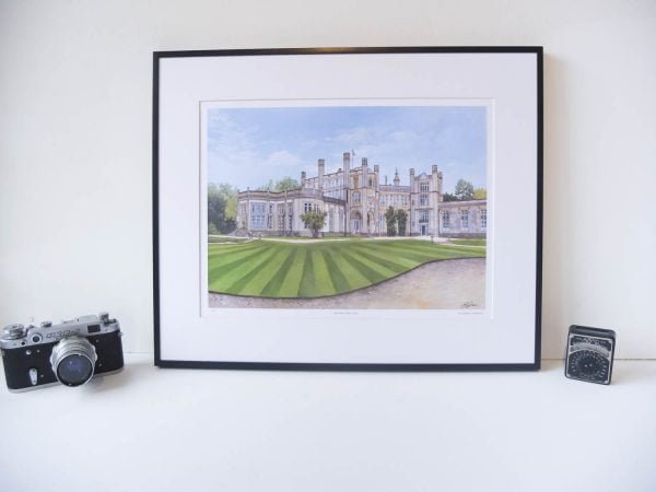 Highcliffe Castle Limited Edition Print - Illustration by Jonathan Chapman