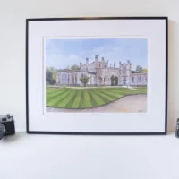 Highcliffe Castle Limited Edition Print - Illustration by Jonathan Chapman