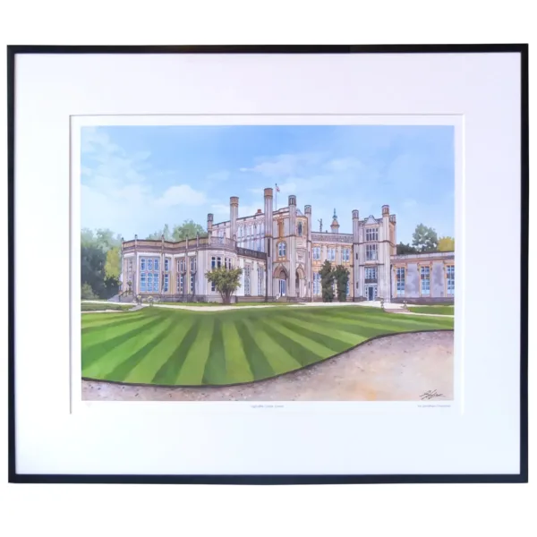 Highcliffe Castle Limited Edition Print - Illustration by Jonathan Chapman