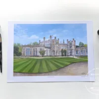 Highcliffe Castle Limited Edition Print - Illustration by Jonathan Chapman