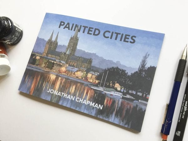 Painted Cities Book - Illustration by Jonathan Chapman