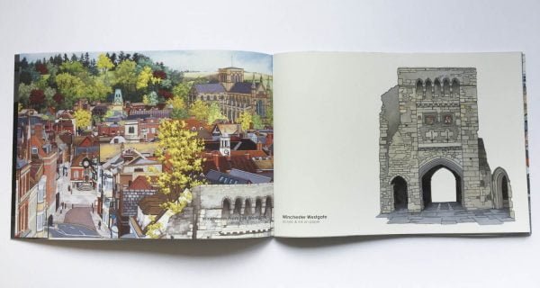 Painted Cities Book - Illustration by Jonathan Chapman