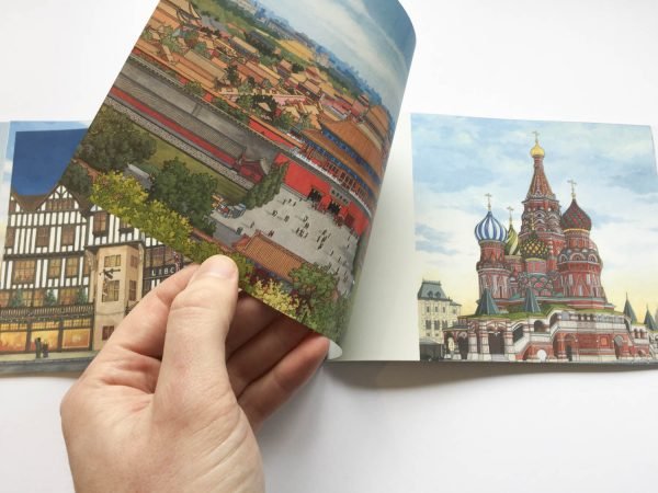 Painted Cities Book - Illustration by Jonathan Chapman