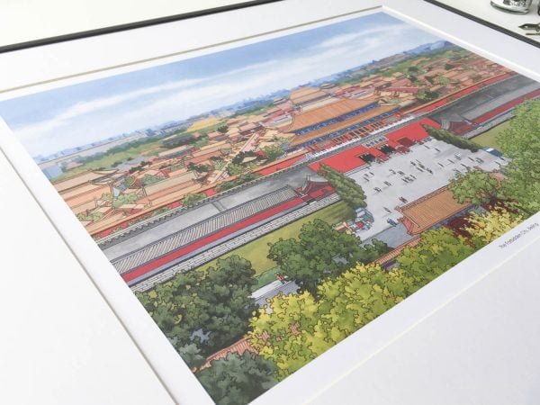 Forbidden City Beijing Limited Edition Print