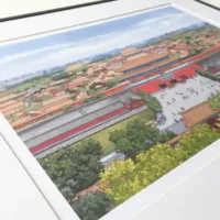 Forbidden City Beijing Limited Edition Print