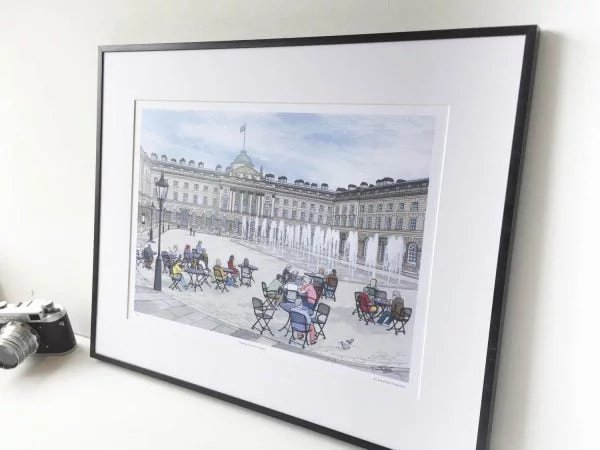 Somerset House in Summer Limited Edition Print