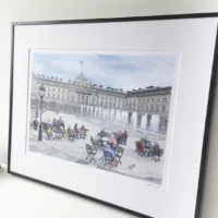 Somerset House in Summer Limited Edition Print