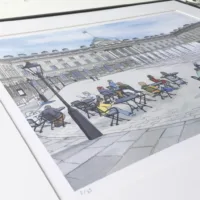 Somerset House in Summer Limited Edition Print