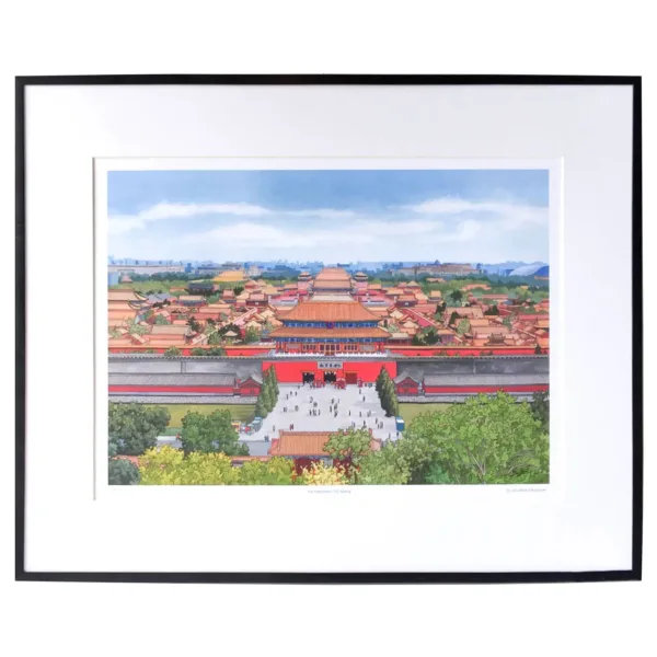 Forbidden City Beijing Limited Edition Print