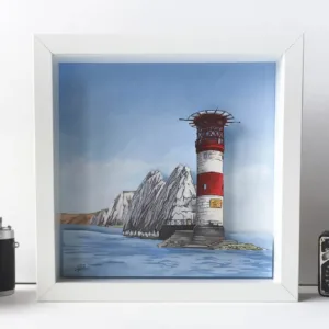 The Needles Diorama - Illustration by Jonathan Chapman