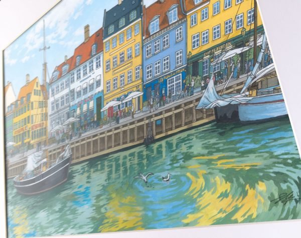 Nyhavn Copenhagen by artist Jonathan Chapman