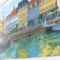 Nyhavn Copenhagen by artist Jonathan Chapman