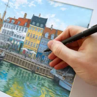 Nyhavn Copenhagen by artist Jonathan Chapman