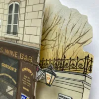 Gordons Wine Bar - Illustration by Jonathan