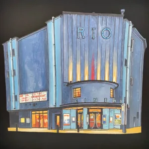 Rio Cinema London - Illustration by Jonathan-2